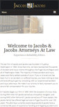 Mobile Screenshot of jacobsandjacobs.net