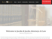 Tablet Screenshot of jacobsandjacobs.net
